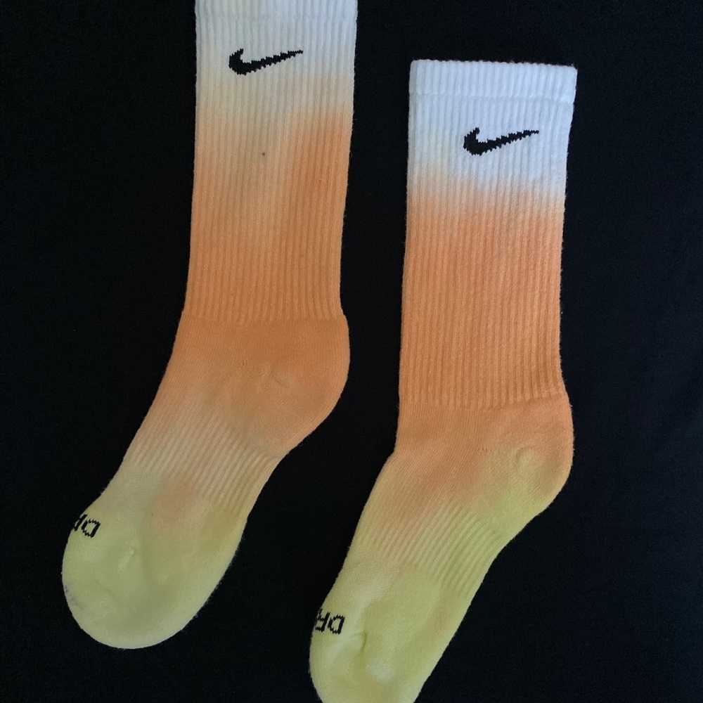 2 for $20 | Halloween Socks Nike Tie Dye Socks - Picture 2 of 4